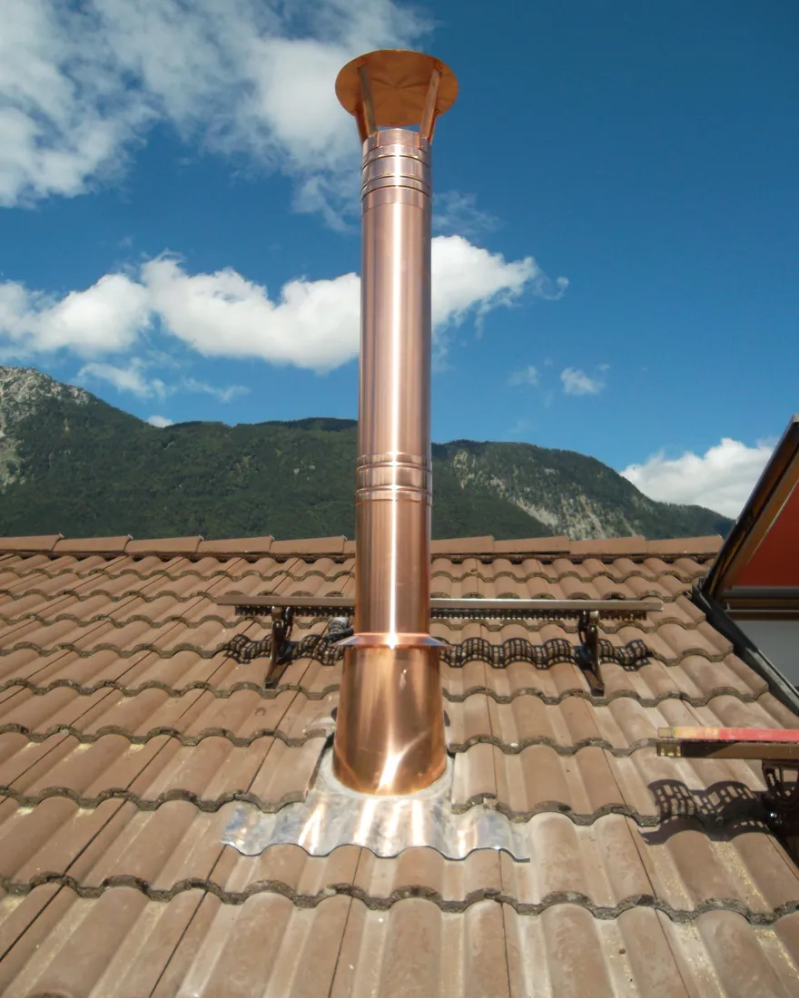 Wylot nad dachem w miedzi – DW-FU