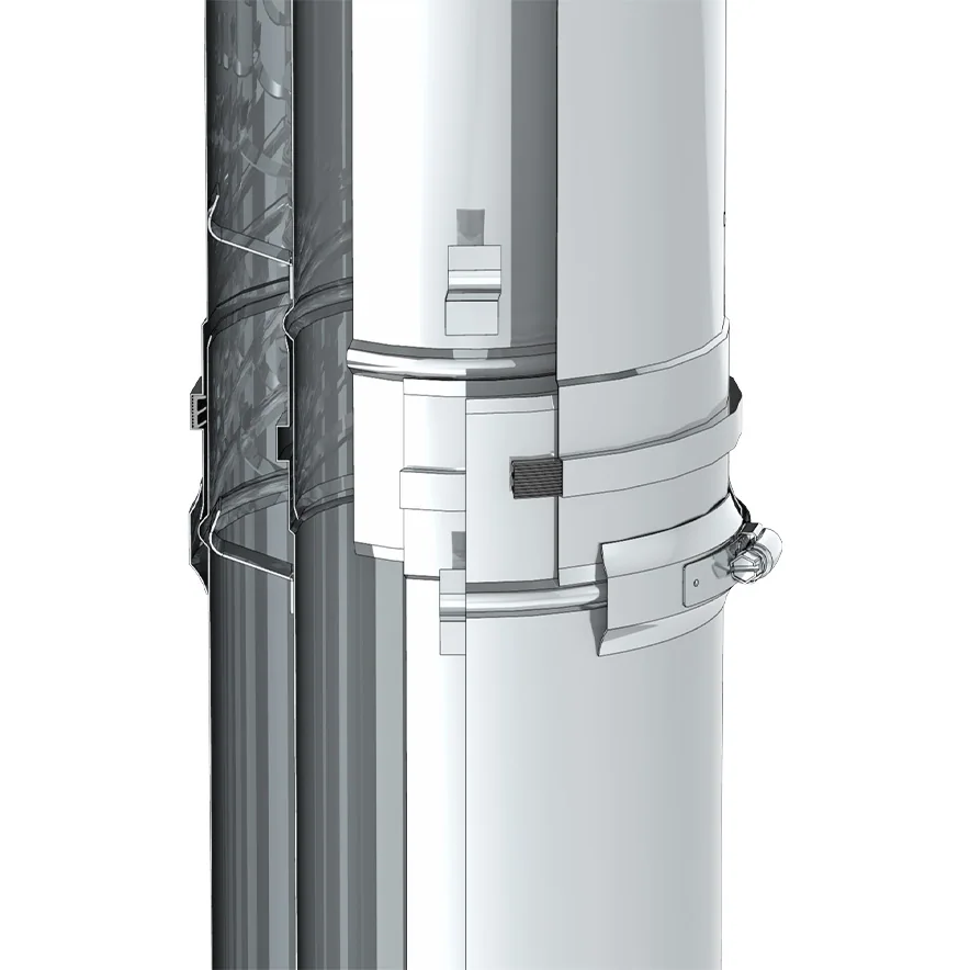 Detal systemu TWIN-GAS