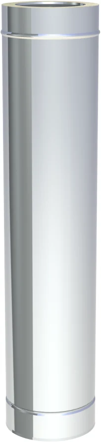 Rura długość 1000 mm ⌀130 · DW-FU 0,8 mm