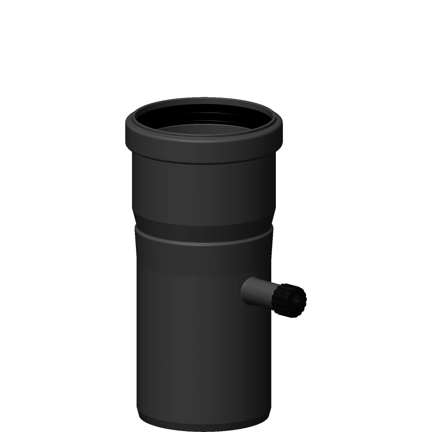 Rura długość 250 mm z otworem pomiarowym ⌀60 · EW-PPS
