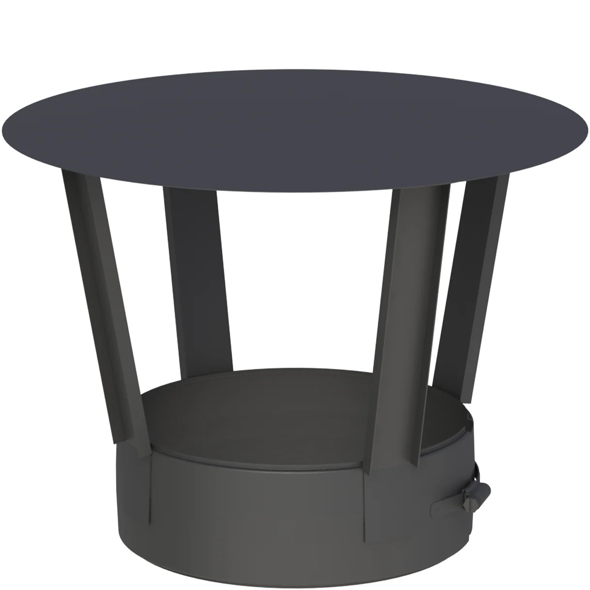 Daszek przeciwdeszczowy ⌀80 · DW-BLACK