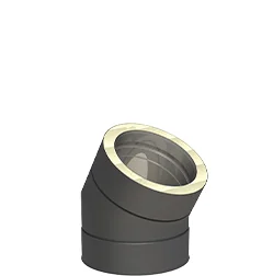 Kolano 30° ⌀80 · DW-BLACK
