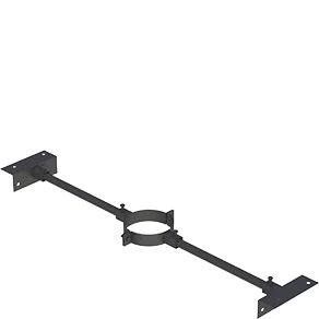 Wspornik krokwiowy regulowany ⌀80 · DW-BLACK