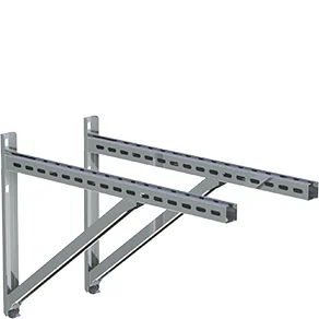 Wspornik ścienny typ III (750 mm) (2 szt. w komplecie) · TWIN-GAS