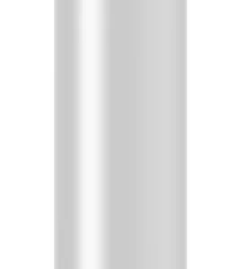 Rura długość 1000 mm z uchwytami montażowymi ⌀130 · EW 0,8 mm