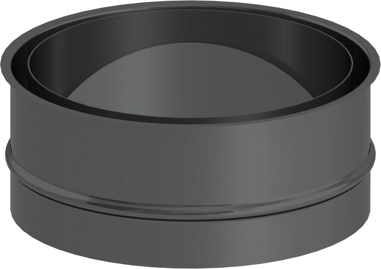 Mufa dwuścienna długość 100 mm ⌀120 · FERRO-LUX