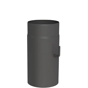 Rura długość 300 mm z klapą spalinową ⌀120 · FERRO-LUX