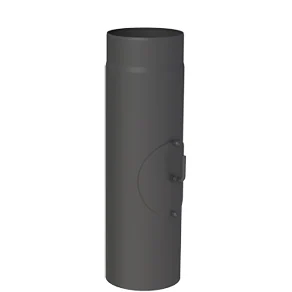 Rura długość 500 mm z rewizją i klapą spalinową ⌀120 · FERRO-LUX