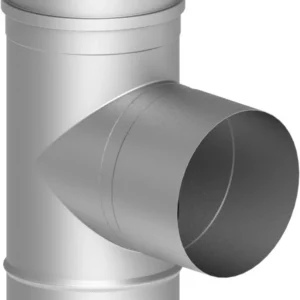 Trójnik 87° wyjście z zyką ⌀130 · EW-FU 1,0 mm
