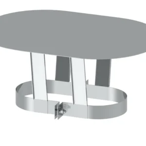 Daszek 100×180 · OVAL 0,8 mm