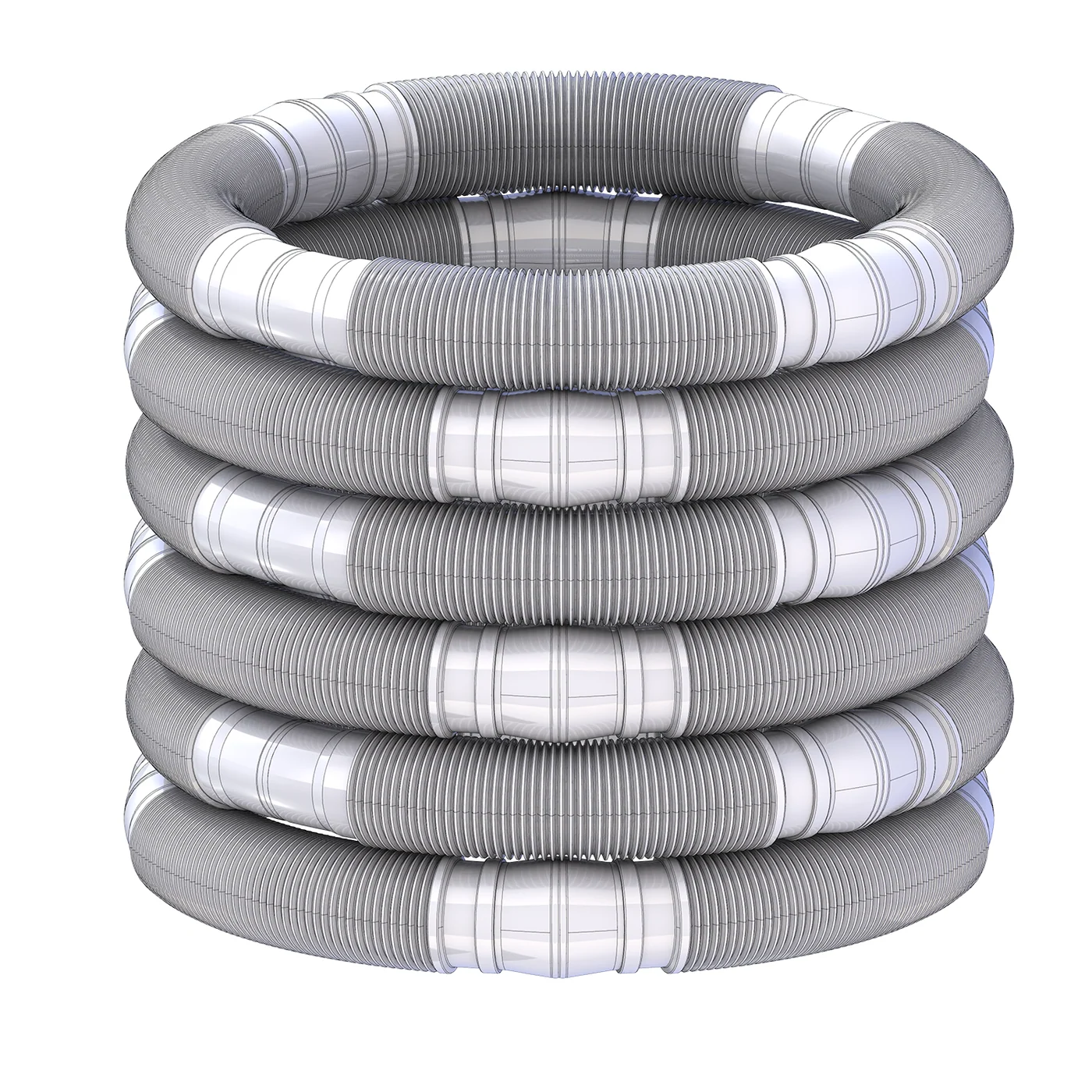 Rura PP-FLEX bezzłączkowa, 75 m ⌀60 · EW-PP-FLEX