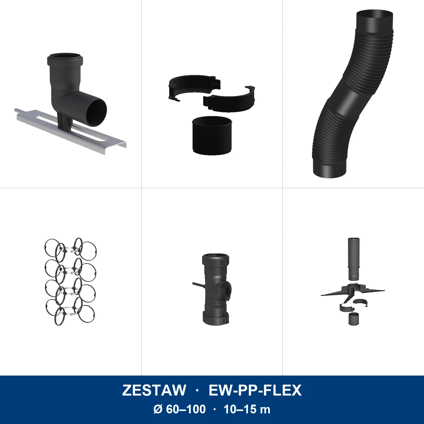 Zestaw renowacyjny EW-PP-FLEX · elastyczny wkład PP do kotła kondensacyjnego