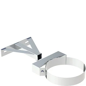 Wspornik ścienny powyżej 360 mm (z ramieniem DW85/DW86) ⌀100/150 · TWIN-GAS