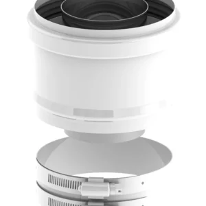 Złączka kotła Ariston ⌀60/100, Genus, A co FS, Aco B · TWIN-PL